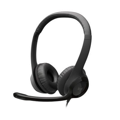 Logitech H390 USB Headset with Noise-Canceling Microphone | Clear Digital Audio