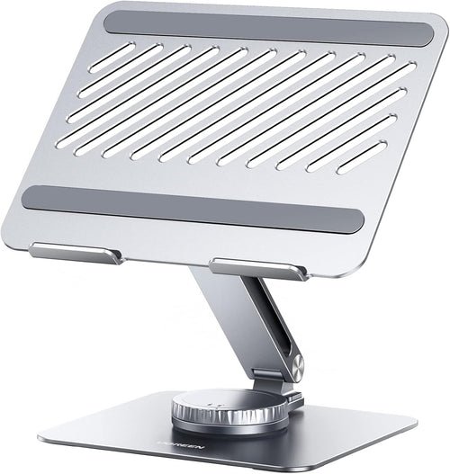UGREEN 90849 Adjustable Laptop Stand - 360° Rotating Base Aluminum Holder (Open Box)