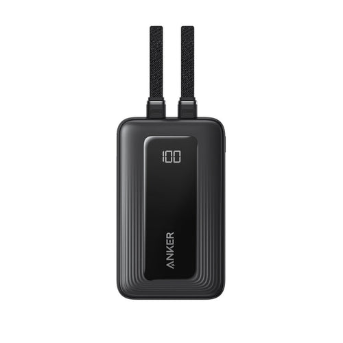 Anker Zolo 20,000mAh 45W Power Bank with Dual Built-In USB-C Cables - Black | A110MH12