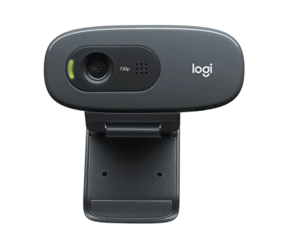 Logitech C270 HD Webcam Basic HD 720p video calling