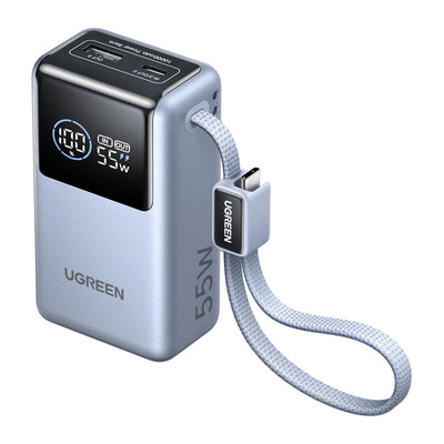 Ugreen 10000 mAh Power Bank, 55W, USB + USB-C PB727
