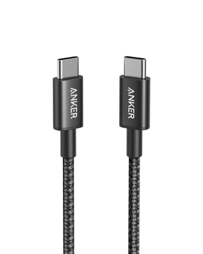 Anker Nylon Cable 322 USB-C to USB-C  60W - Black
