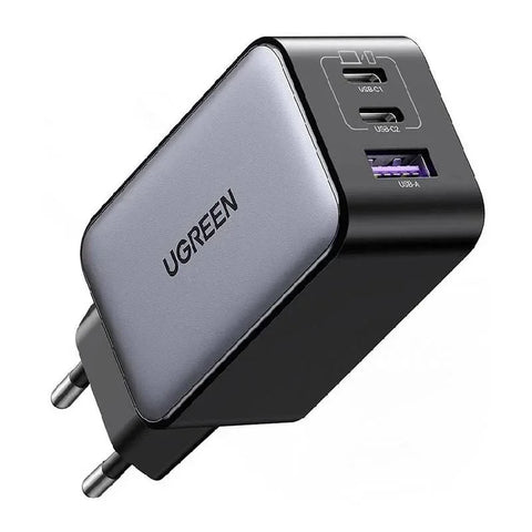 شواحن UGREEN Nexode السريعة 65 وات 2*USB-C/1*USB-A