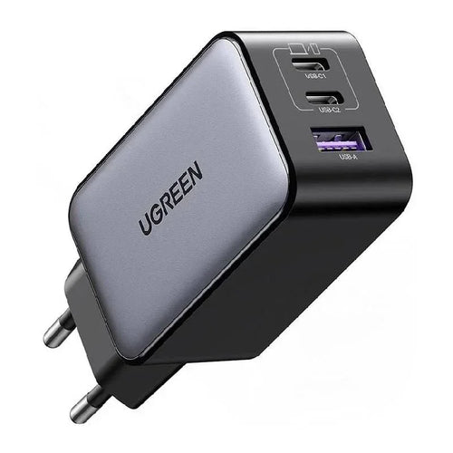 شواحن UGREEN Nexode السريعة 65 وات 2*USB-C/1*USB-A