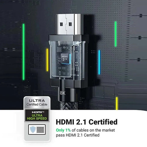 كابل يوجرين 45430 HD175 HDMI 2.1 - 1 متر، 8K 60 هرتز