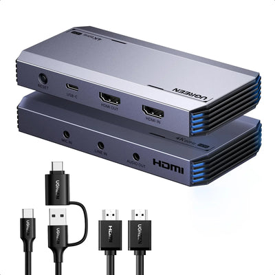 بطاقة التقاط فيديو HDMI من UGREEN - تسجيل وبث بدقة 4K بمعدل 60 هرتز