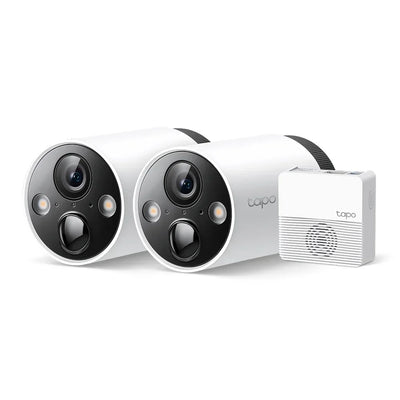 Tapo C420S2 Smart Wire-Free Security Camera System, 2-Camera System