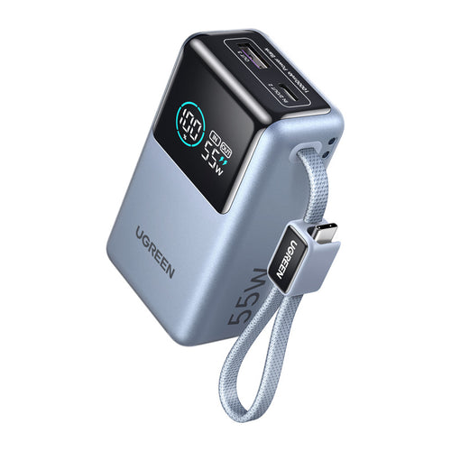 Ugreen 10000 mAh Power Bank, 55W, USB + USB-C PB727