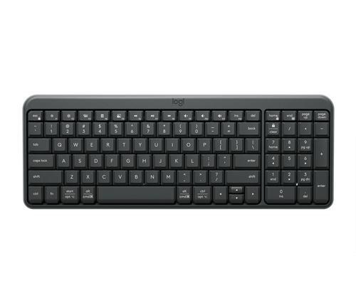 لوحة مفاتيح لاسلكية مدمجة بتقنية Bluetooth® من Logitech طراز K250 (صندوق مفتوح)