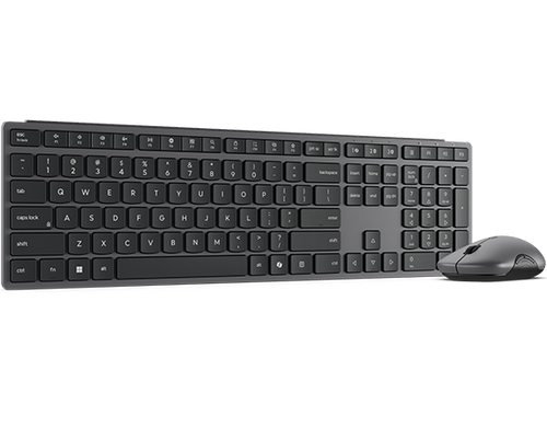 Lenovo 700 Modern Multi-Device Wireless Keyboard & Mouse Combo - Arabic - GX31S04963