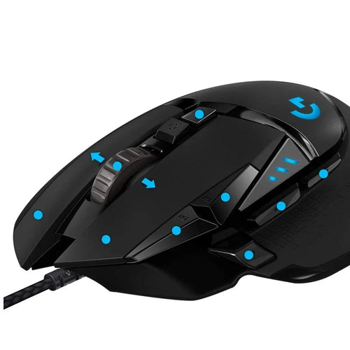 ماوس الألعاب Logitech® G502 HERO عالي الأداء - غير متوفر - EWR2